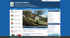Desktop Screenshot of comune.dumenza.va.it